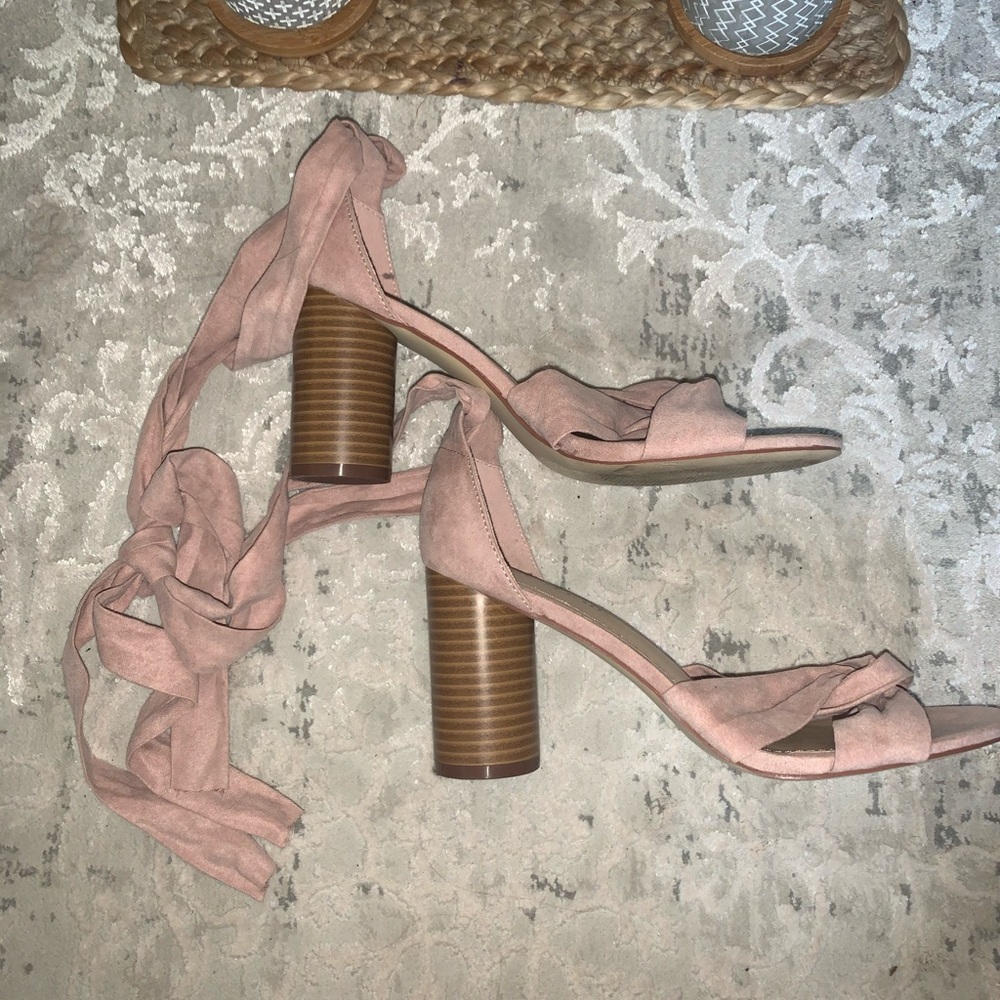 Just Fab Tie-Up Heels